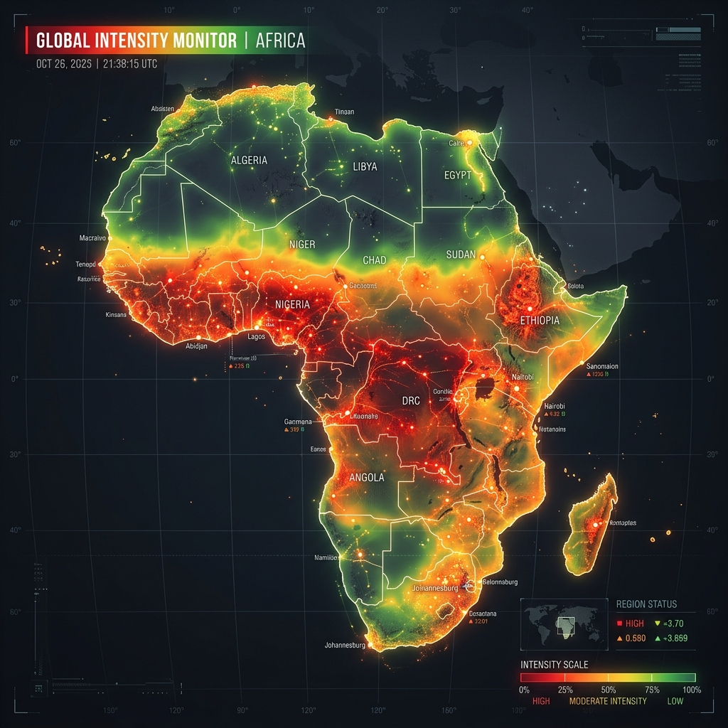 Price Heat Map - Africa