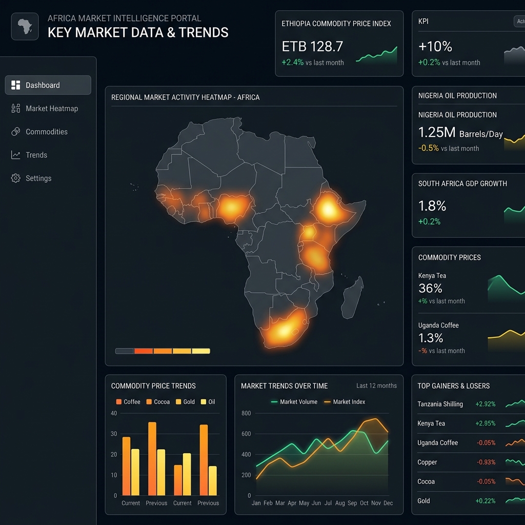 Market Analytics Dashboard